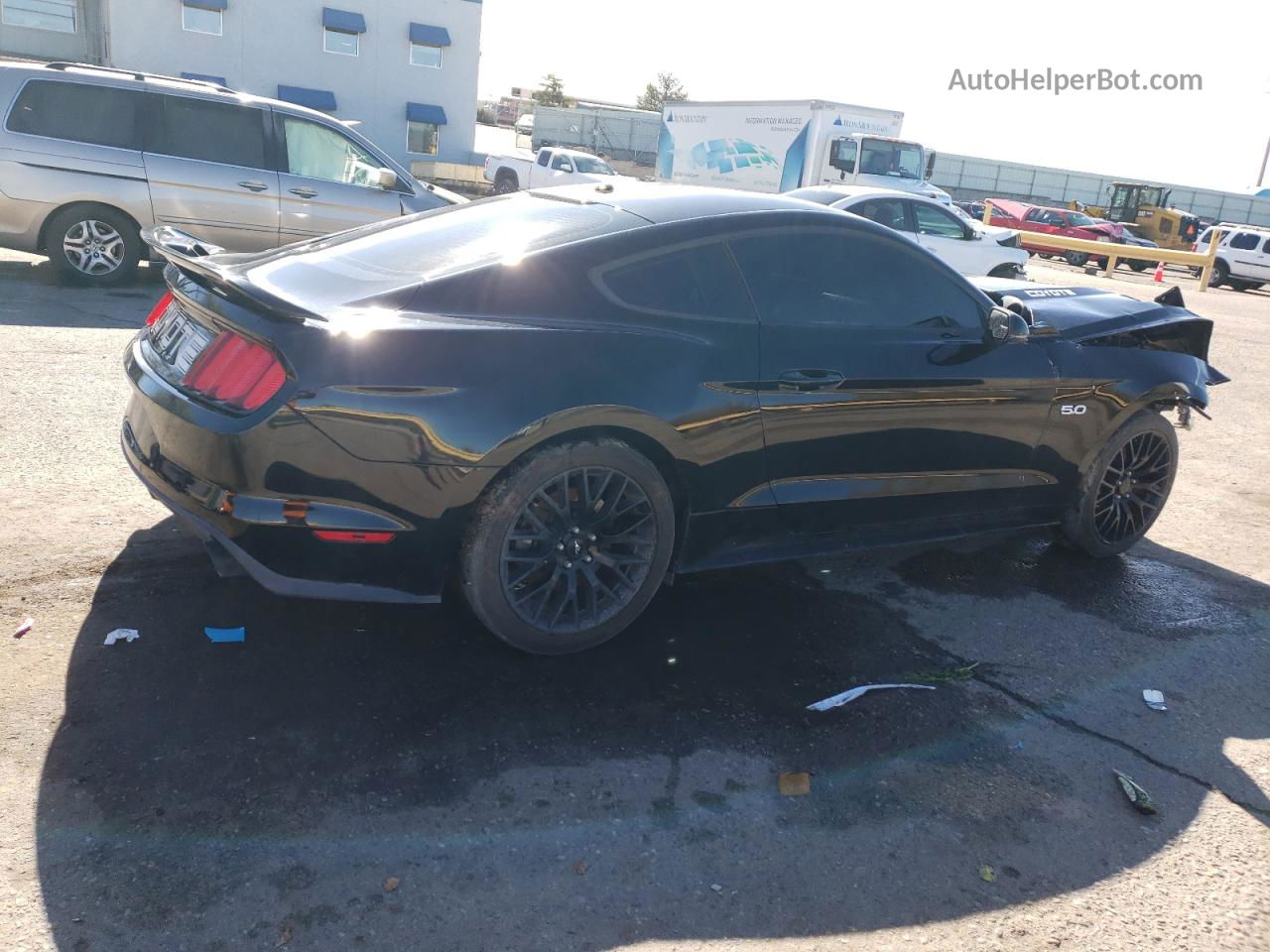 2015 Ford Mustang Gt Black vin: 1FA6P8CFXF5394984