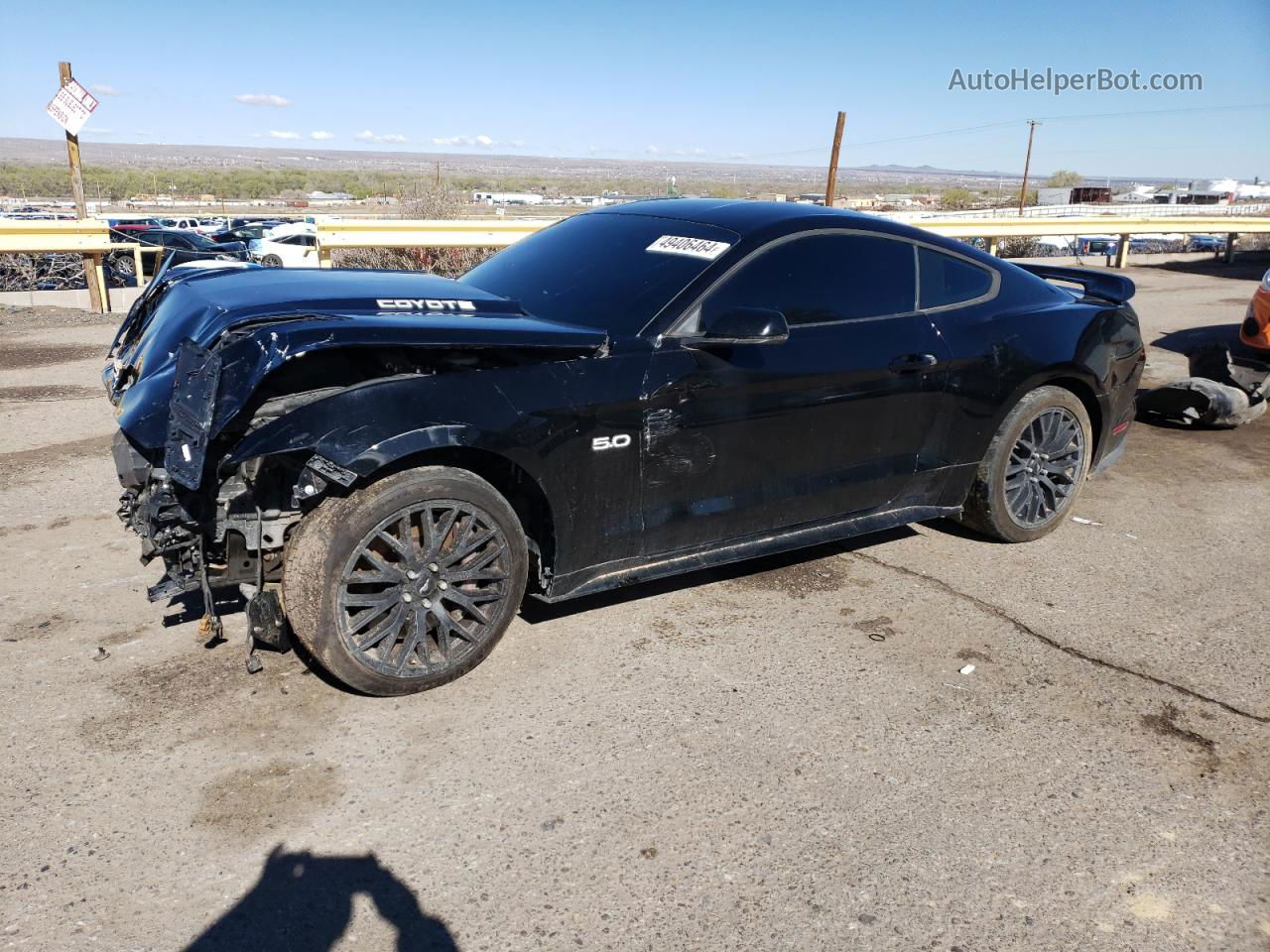 2015 Ford Mustang Gt Black vin: 1FA6P8CFXF5394984