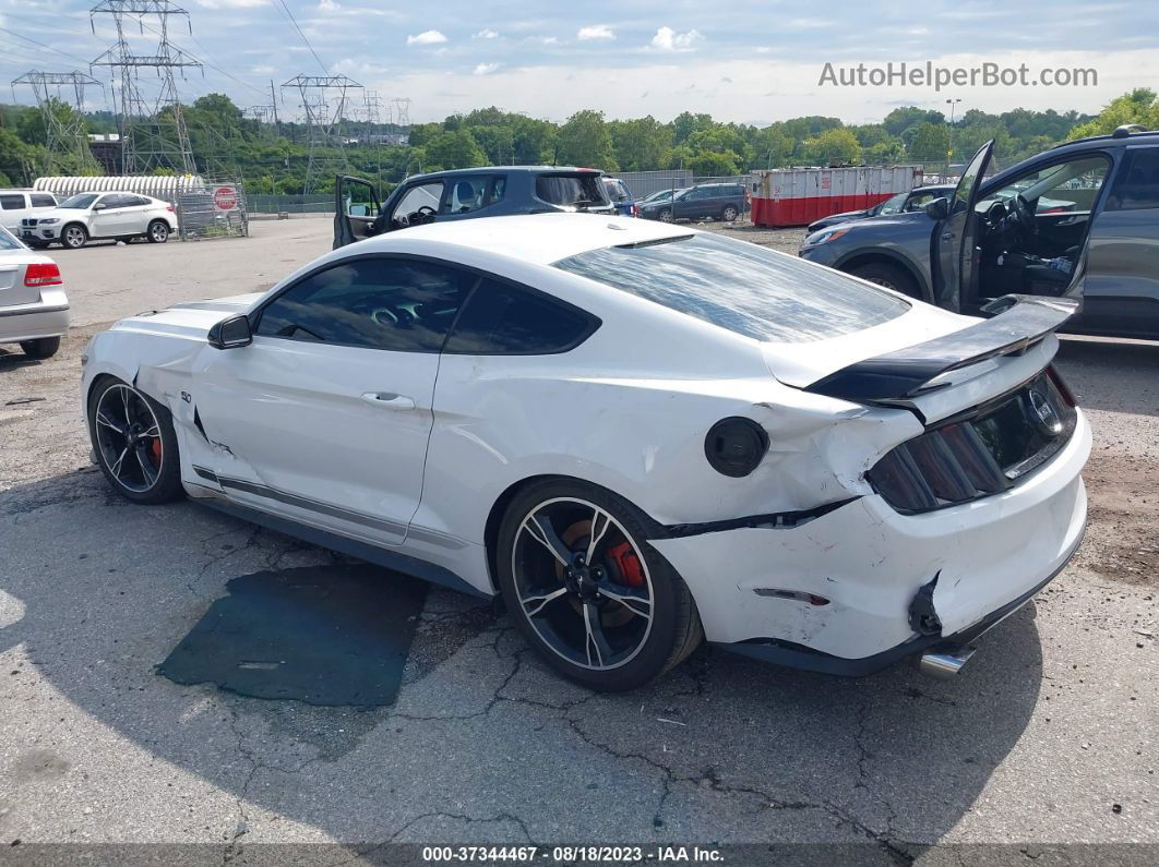 2016 Ford Mustang Gt White vin: 1FA6P8CFXG5200777