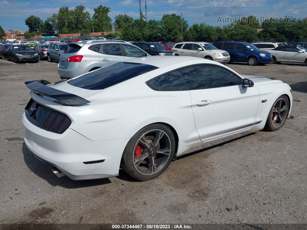 2016 Ford Mustang Gt White vin: 1FA6P8CFXG5200777