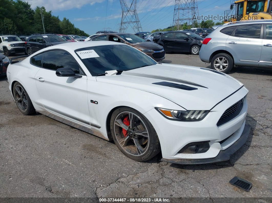 2016 Ford Mustang Gt White vin: 1FA6P8CFXG5200777