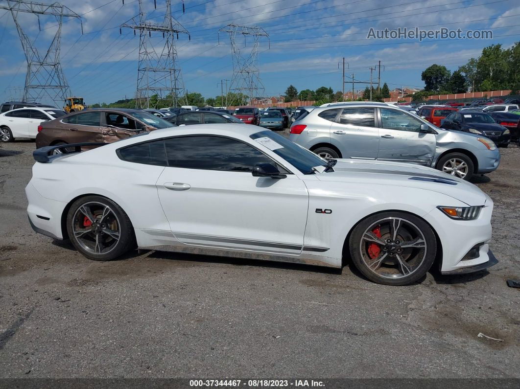 2016 Ford Mustang Gt White vin: 1FA6P8CFXG5200777