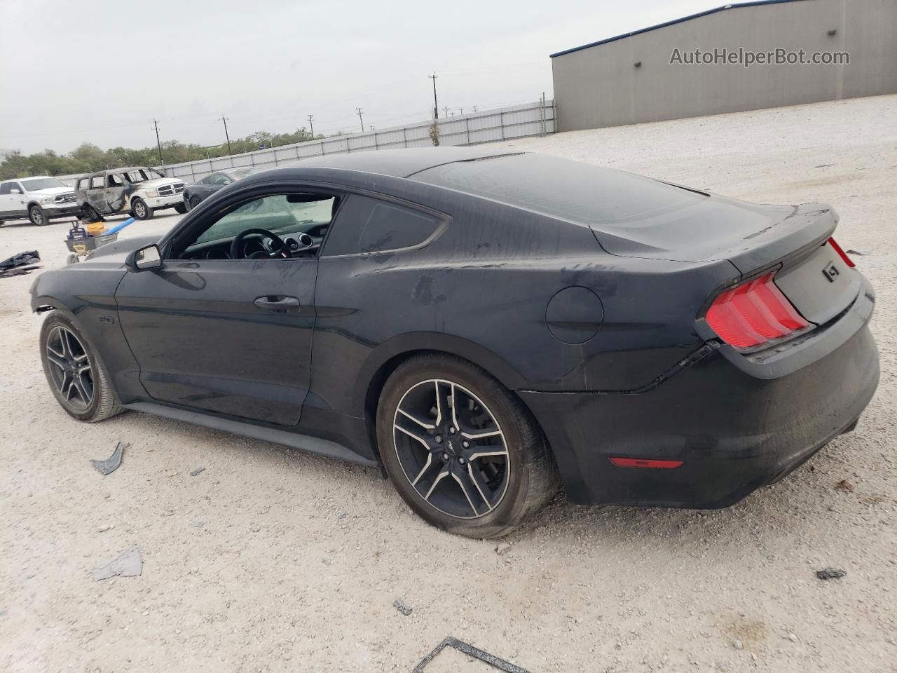 2016 Ford Mustang Gt Черный vin: 1FA6P8CFXG5204974