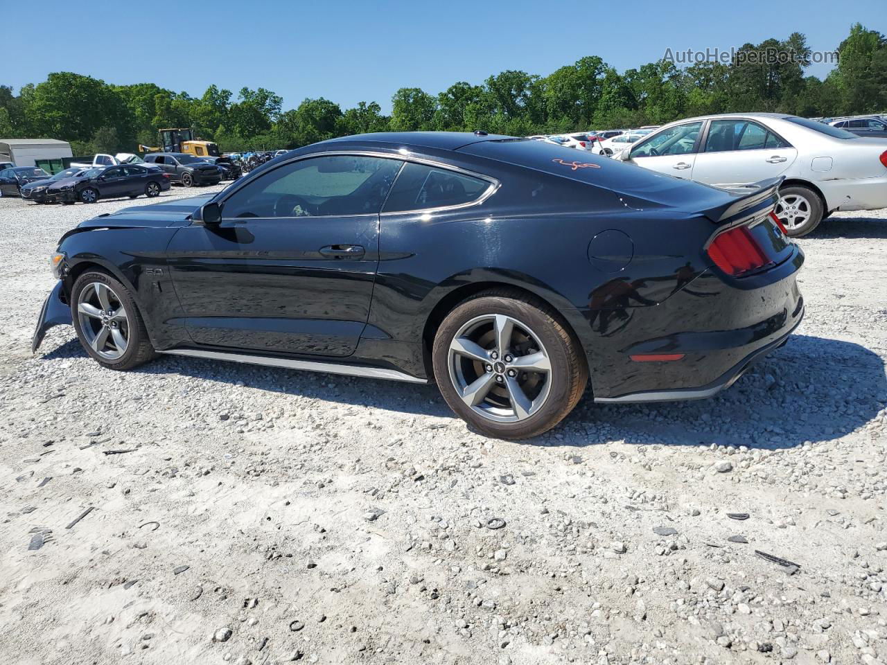 2016 Ford Mustang Gt Черный vin: 1FA6P8CFXG5331546