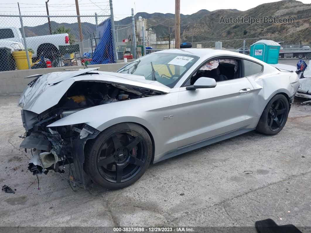 2016 Ford Mustang Gt Silver vin: 1FA6P8CFXG5336875