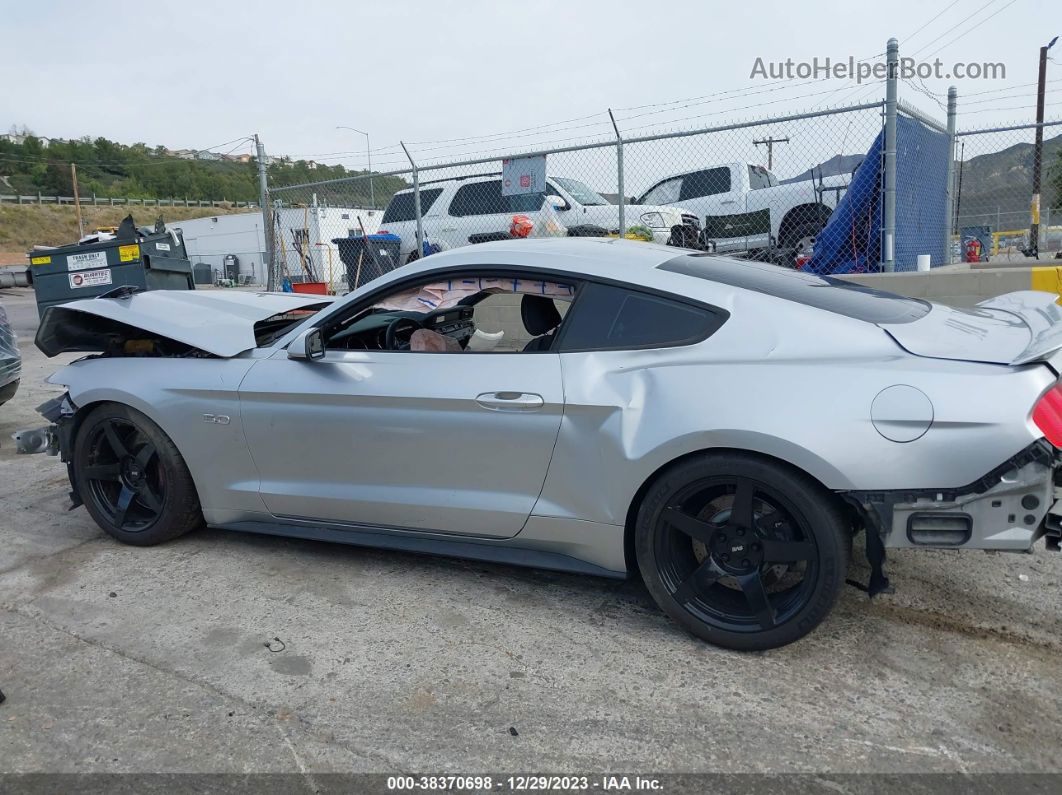 2016 Ford Mustang Gt Silver vin: 1FA6P8CFXG5336875