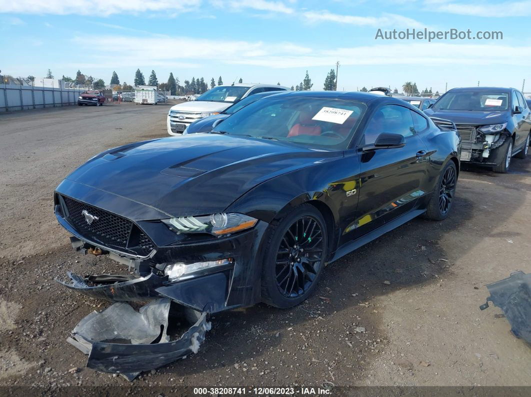 2020 Ford Mustang Gt Premium  Black vin: 1FA6P8CFXL5125170