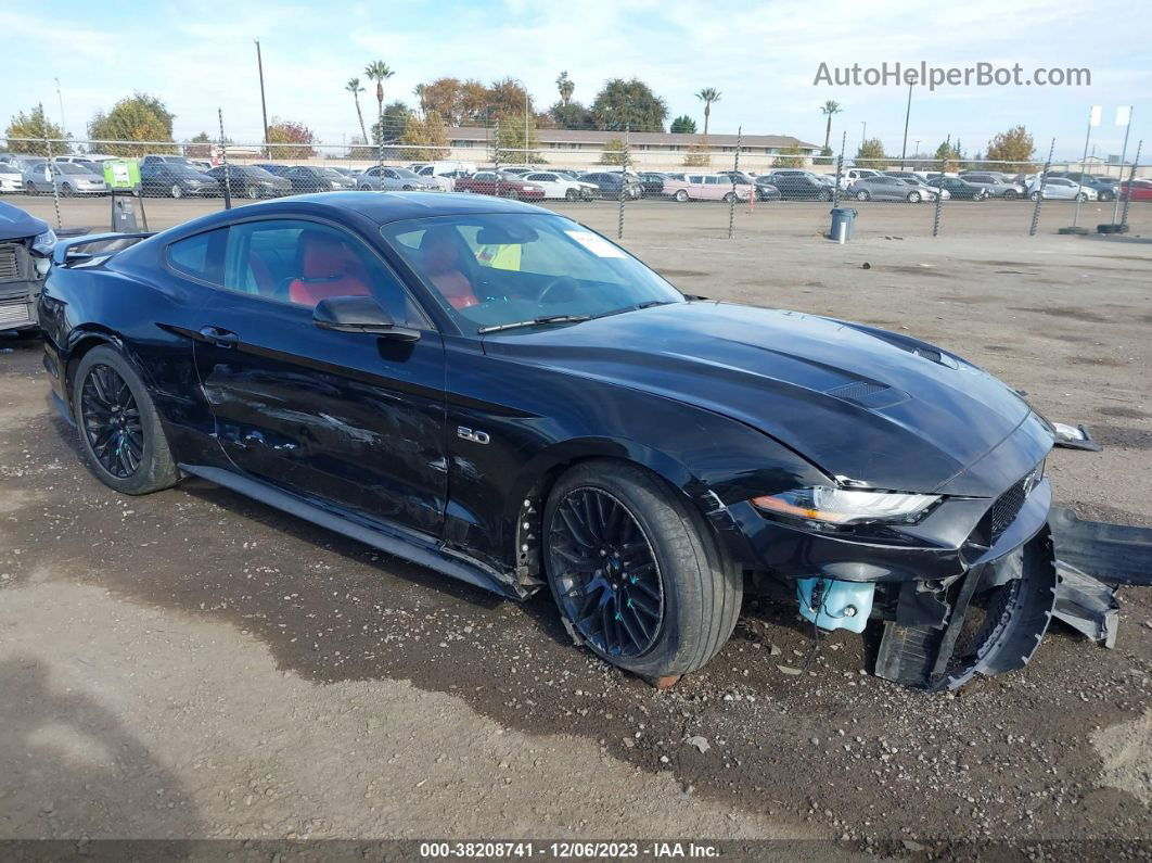 2020 Ford Mustang Gt Premium  Black vin: 1FA6P8CFXL5125170