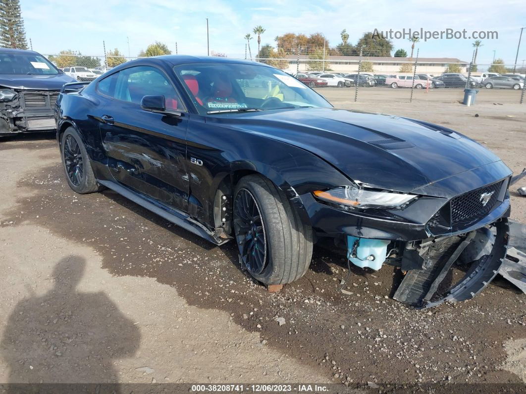 2020 Ford Mustang Gt Premium  Black vin: 1FA6P8CFXL5125170