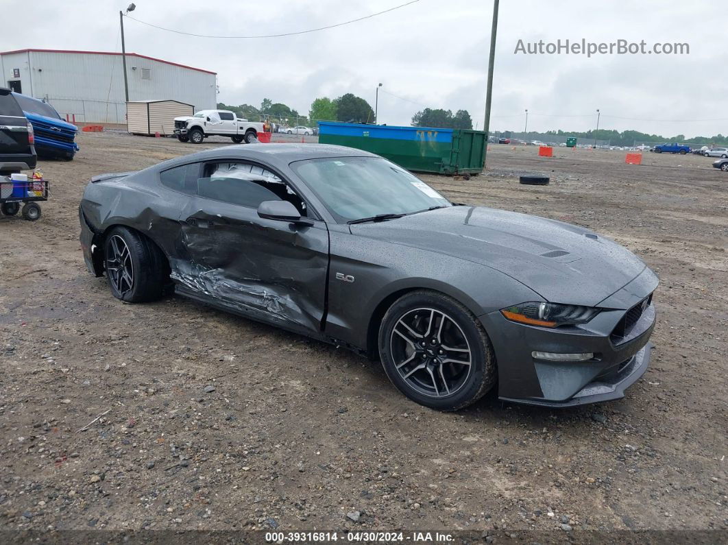 2020 Ford Mustang Gt Fastback Серый vin: 1FA6P8CFXL5177639