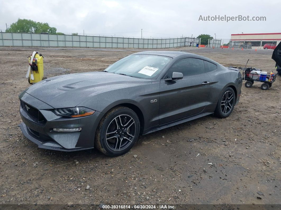 2020 Ford Mustang Gt Fastback Серый vin: 1FA6P8CFXL5177639