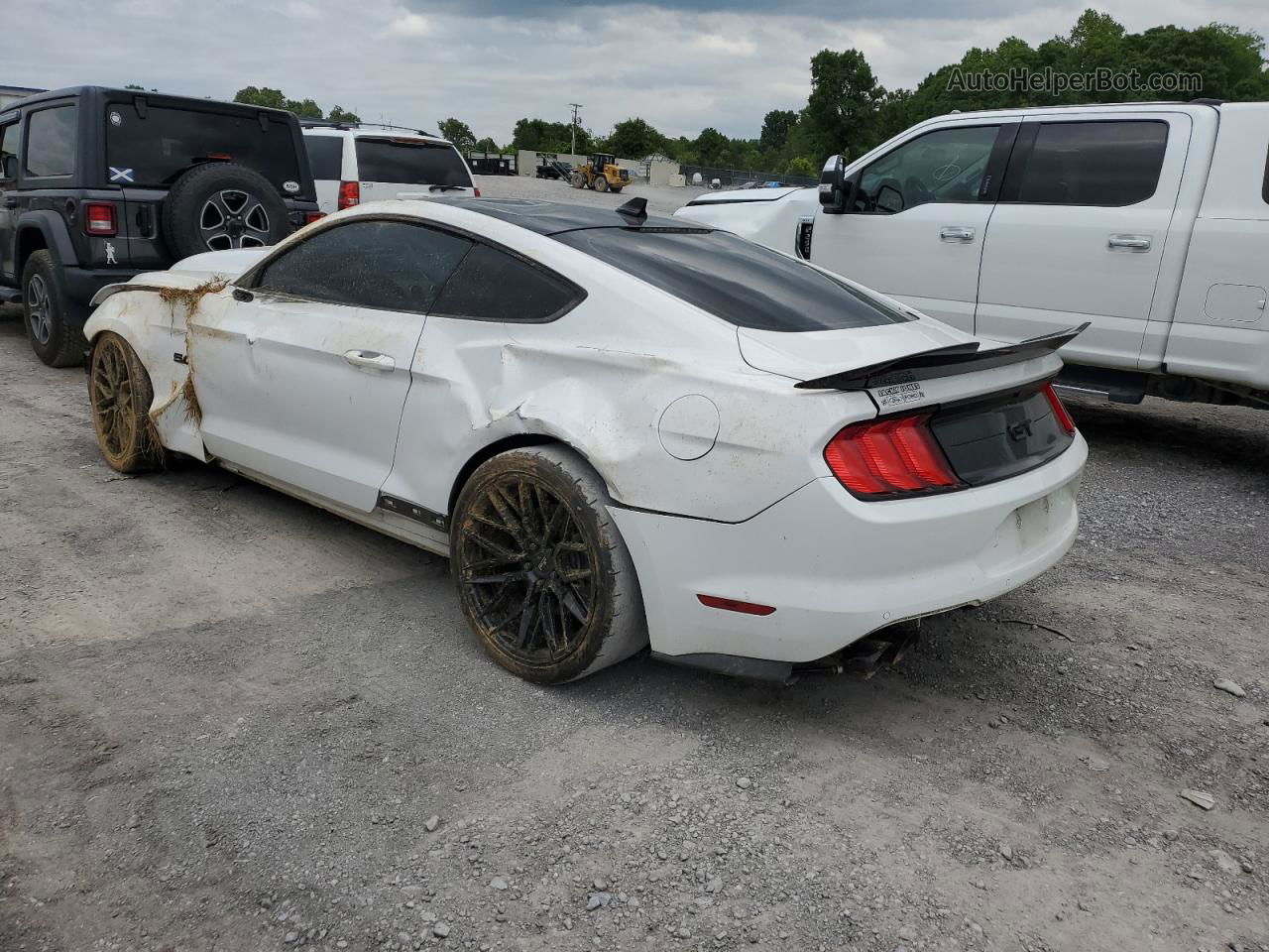 2020 Ford Mustang Gt Белый vin: 1FA6P8CFXL5181884