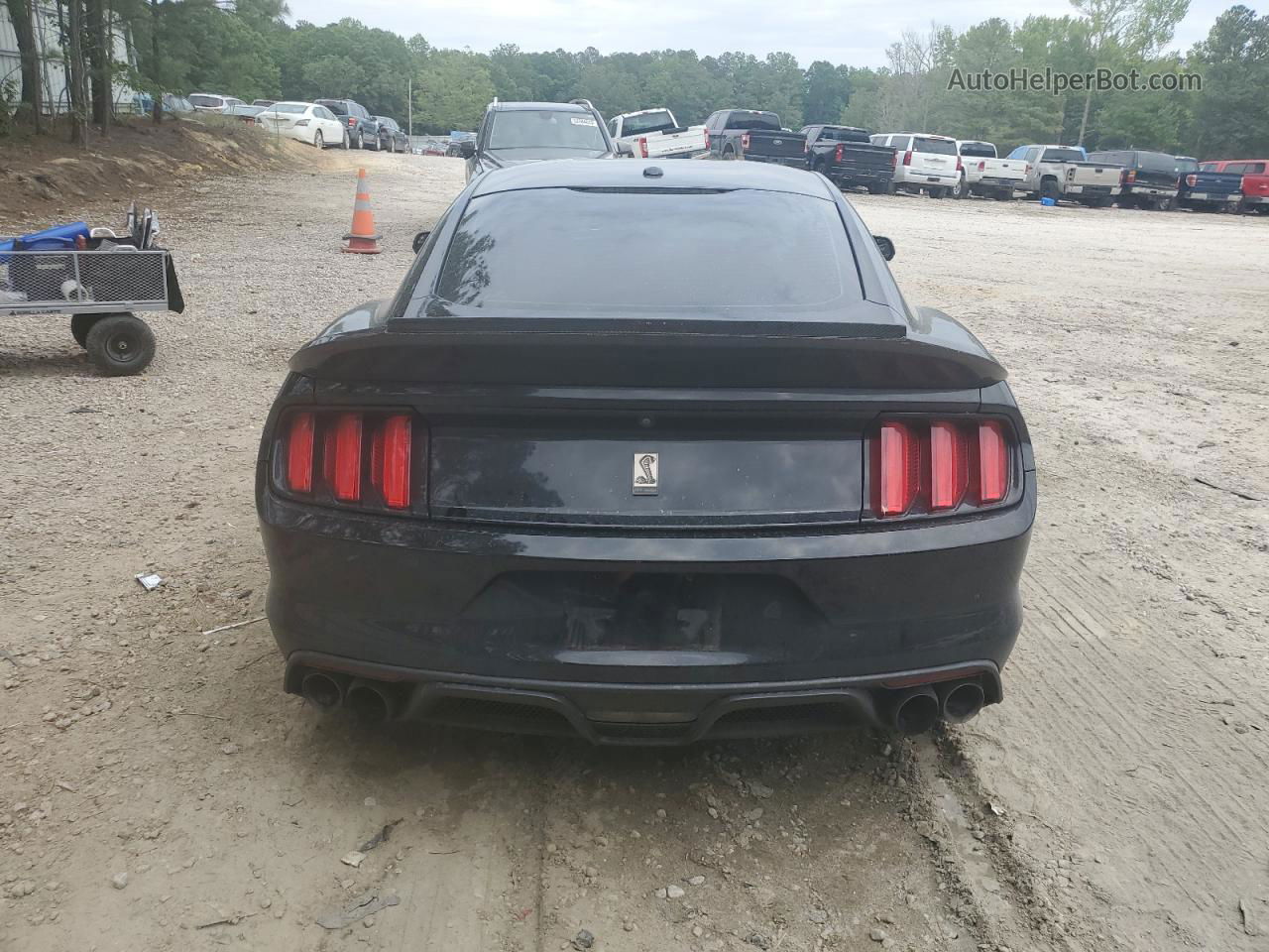 2016 Ford Mustang Shelby Gt350 Black vin: 1FA6P8JZ3G5522500