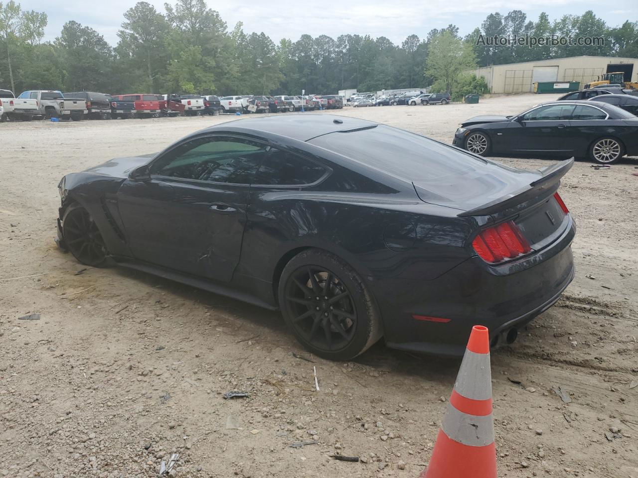 2016 Ford Mustang Shelby Gt350 Black vin: 1FA6P8JZ3G5522500