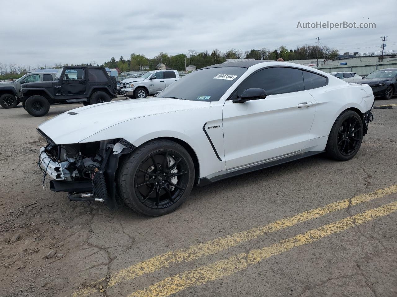 2019 Ford Mustang Shelby Gt350 Белый vin: 1FA6P8JZ3K5549902