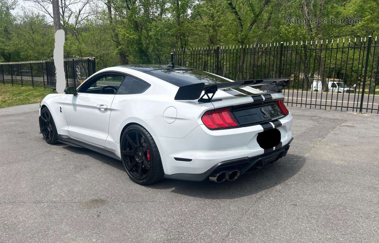 2020 Ford Mustang Shelby Gt500 White vin: 1FA6P8SJ4L5501996
