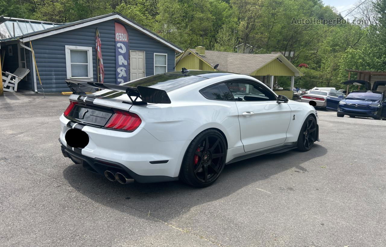 2020 Ford Mustang Shelby Gt500 White vin: 1FA6P8SJ4L5501996