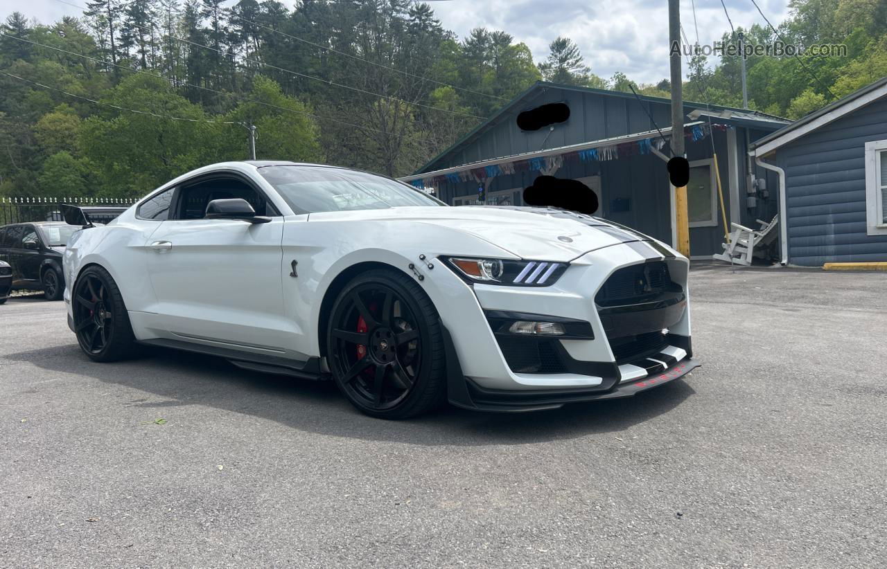 2020 Ford Mustang Shelby Gt500 White vin: 1FA6P8SJ4L5501996