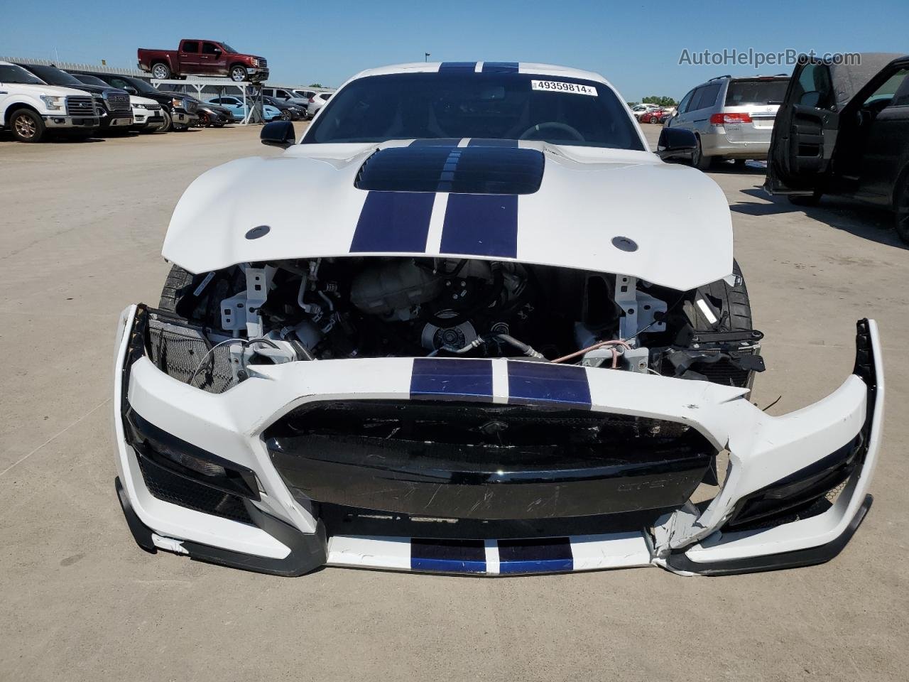 2020 Ford Mustang Shelby Gt500 Белый vin: 1FA6P8SJ4L5503487