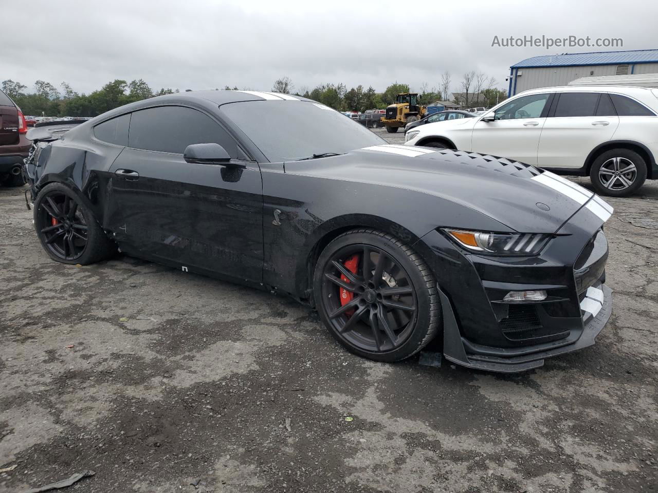 2020 Ford Mustang Shelby Gt500 Black vin: 1FA6P8SJXL5505602