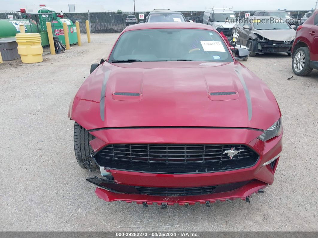 2020 Ford Mustang Ecoboost Premium Fastback Maroon vin: 1FA6P8TD6L5130056