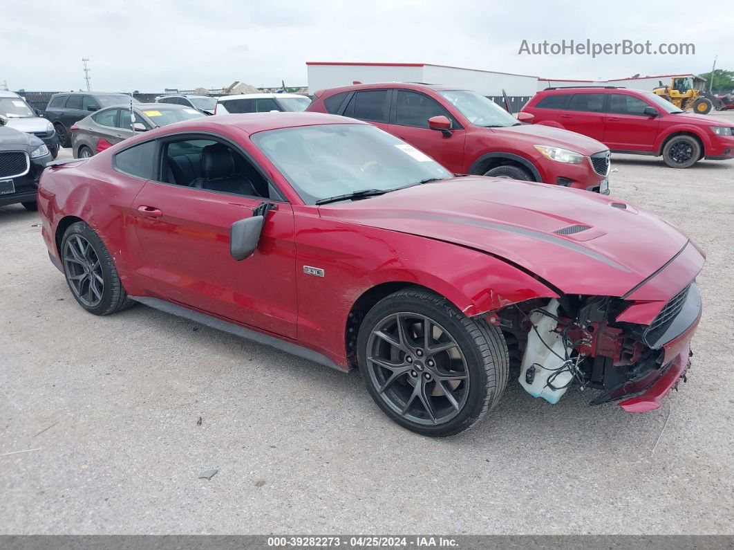 2020 Ford Mustang Ecoboost Premium Fastback Темно-бордовый vin: 1FA6P8TD6L5130056