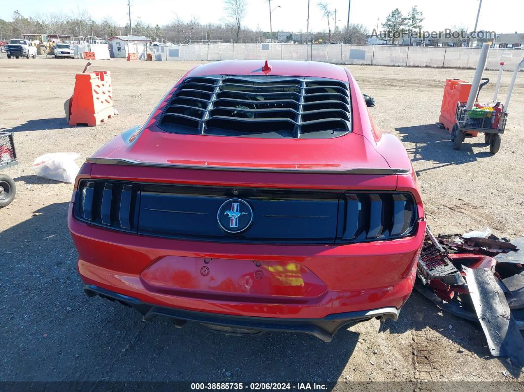 2020 Ford Mustang Ecoboost Fastback Красный vin: 1FA6P8TD7L5182649