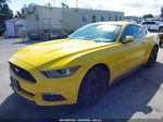 2015 Ford Mustang Ecoboost Желтый vin: 1FA6P8TH0F5311418