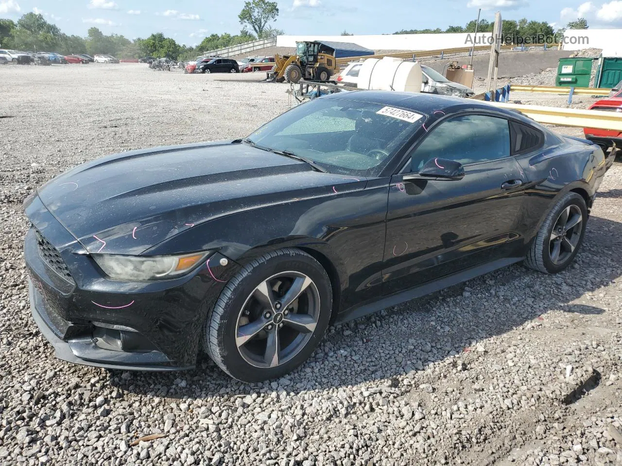 2015 Ford Mustang  Black vin: 1FA6P8TH0F5315887