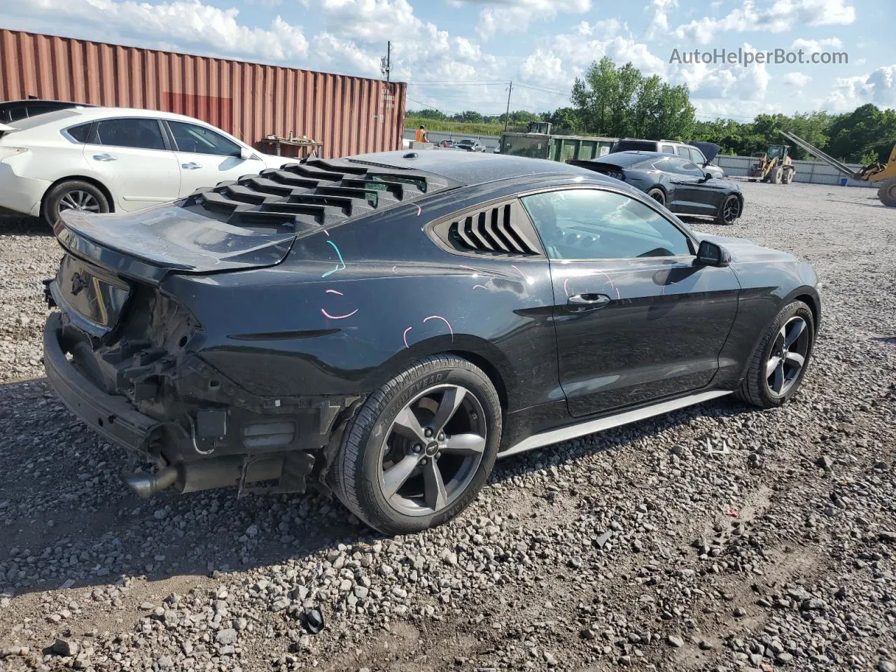 2015 Ford Mustang  Black vin: 1FA6P8TH0F5315887