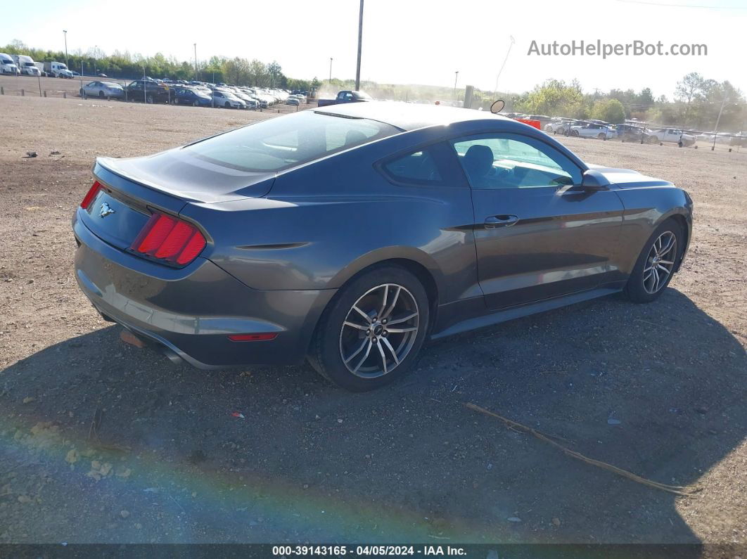 2016 Ford Mustang Ecoboost Серый vin: 1FA6P8TH0G5223146