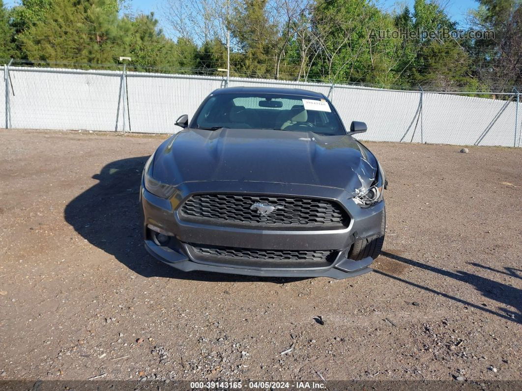 2016 Ford Mustang Ecoboost Серый vin: 1FA6P8TH0G5223146
