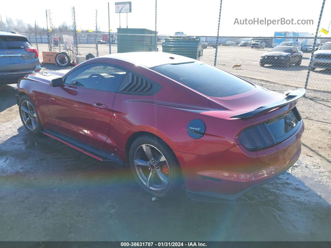 2016 Ford Mustang Ecoboost Red vin: 1FA6P8TH0G5266482