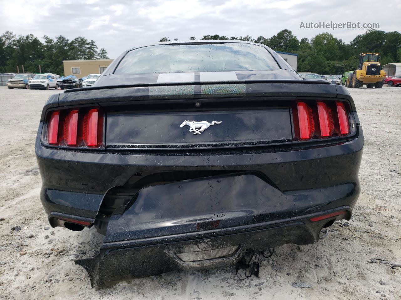 2016 Ford Mustang  Black vin: 1FA6P8TH0G5288787