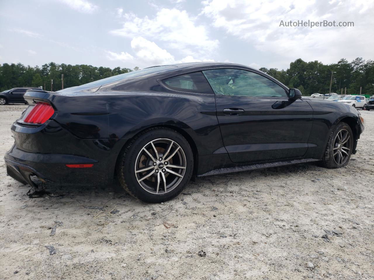 2016 Ford Mustang  Black vin: 1FA6P8TH0G5288787