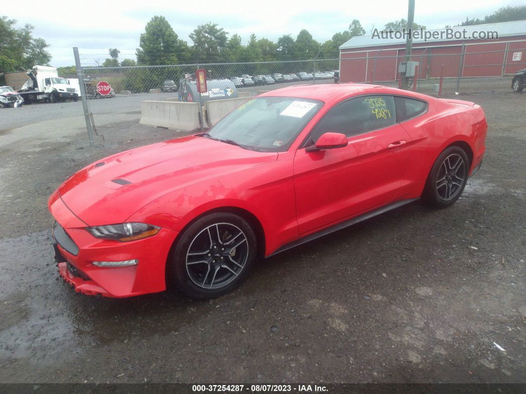 2020 Ford Mustang Ecoboost Red vin: 1FA6P8TH0L5120240