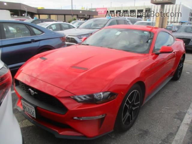 2020 Ford Mustang Ecoboost Красный vin: 1FA6P8TH0L5134722