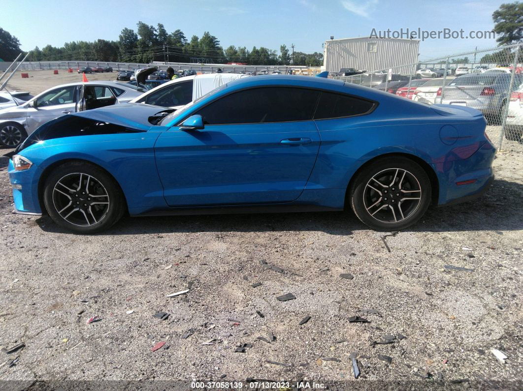 2020 Ford Mustang Ecoboost Синий vin: 1FA6P8TH0L5153884