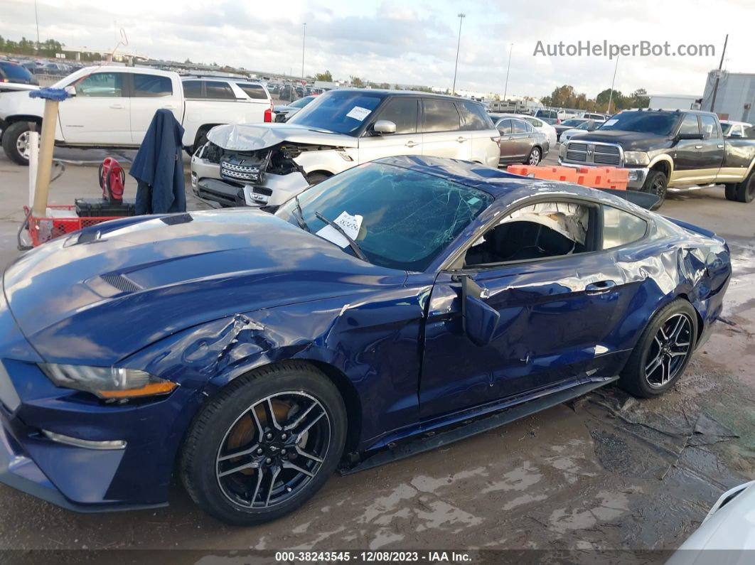 2020 Ford Mustang Ecoboost Premium Blue vin: 1FA6P8TH0L5185346