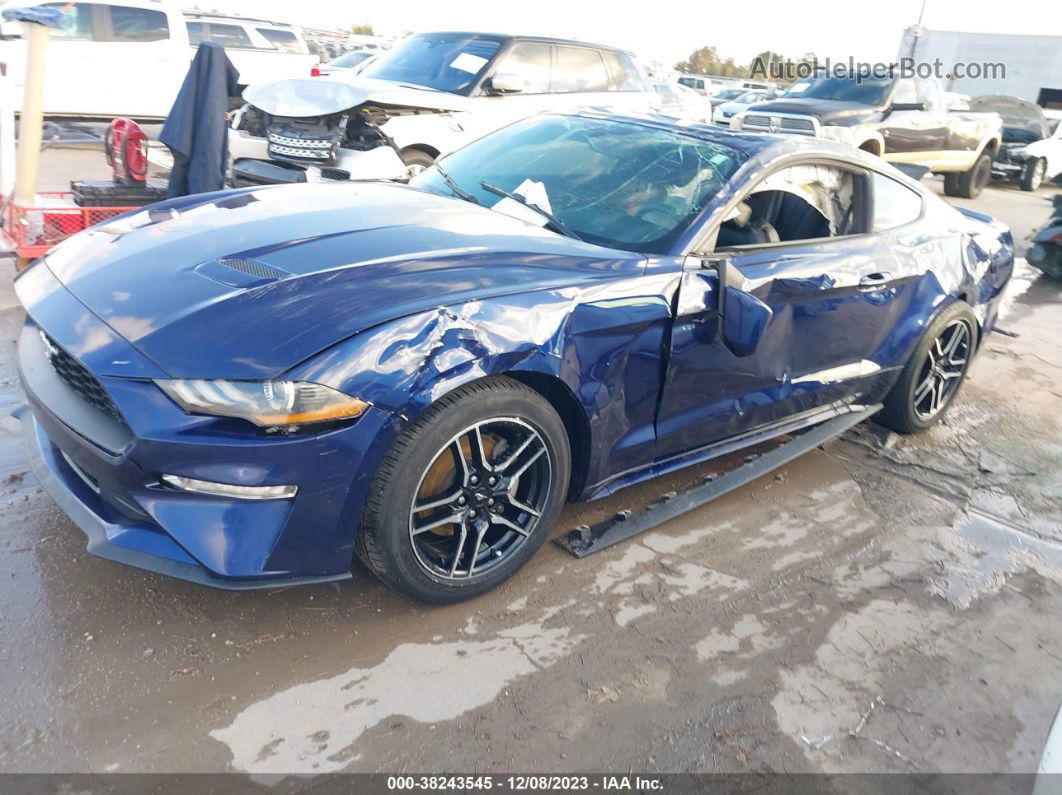 2020 Ford Mustang Ecoboost Premium Blue vin: 1FA6P8TH0L5185346