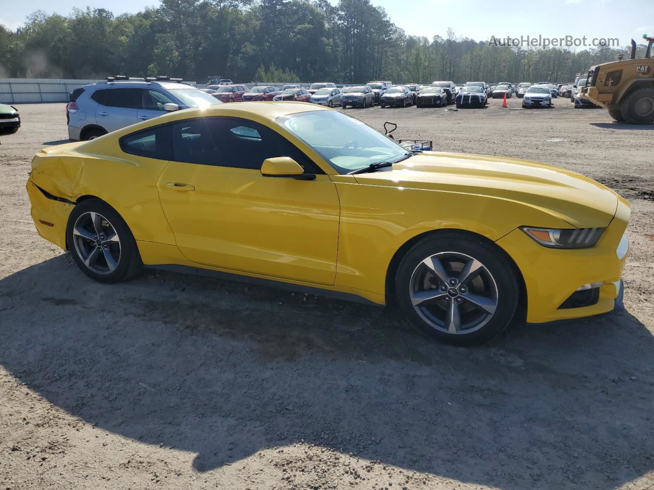 2015 Ford Mustang  Yellow vin: 1FA6P8TH1F5432927