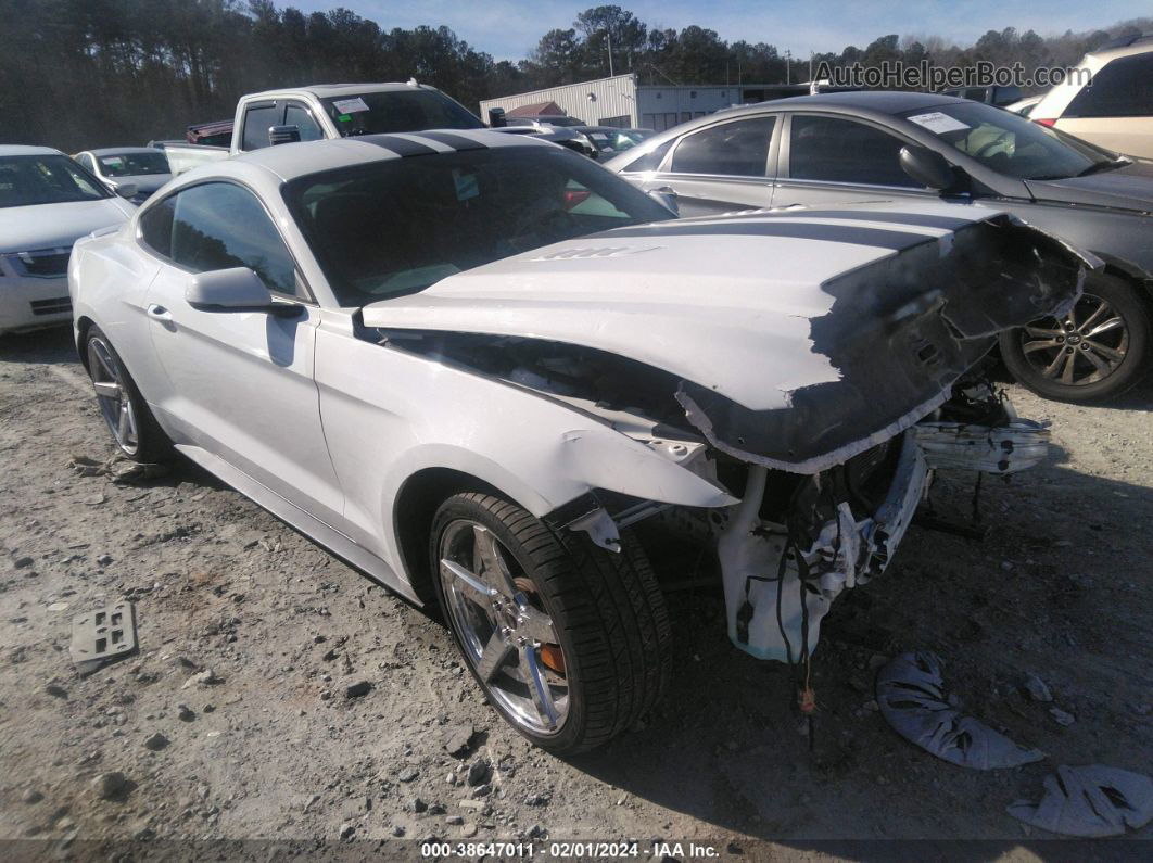 2016 Ford Mustang Ecoboost White vin: 1FA6P8TH1G5250730