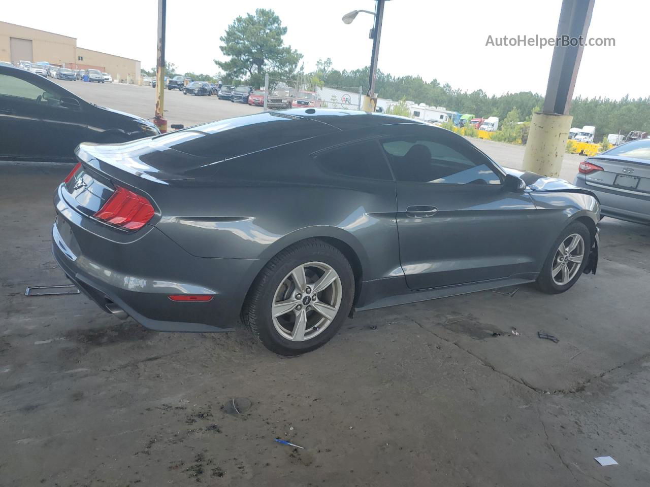 2020 Ford Mustang  Silver vin: 1FA6P8TH1L5108095