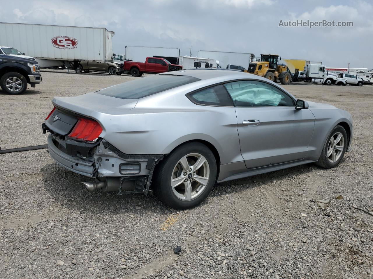 2020 Ford Mustang  Silver vin: 1FA6P8TH1L5130193