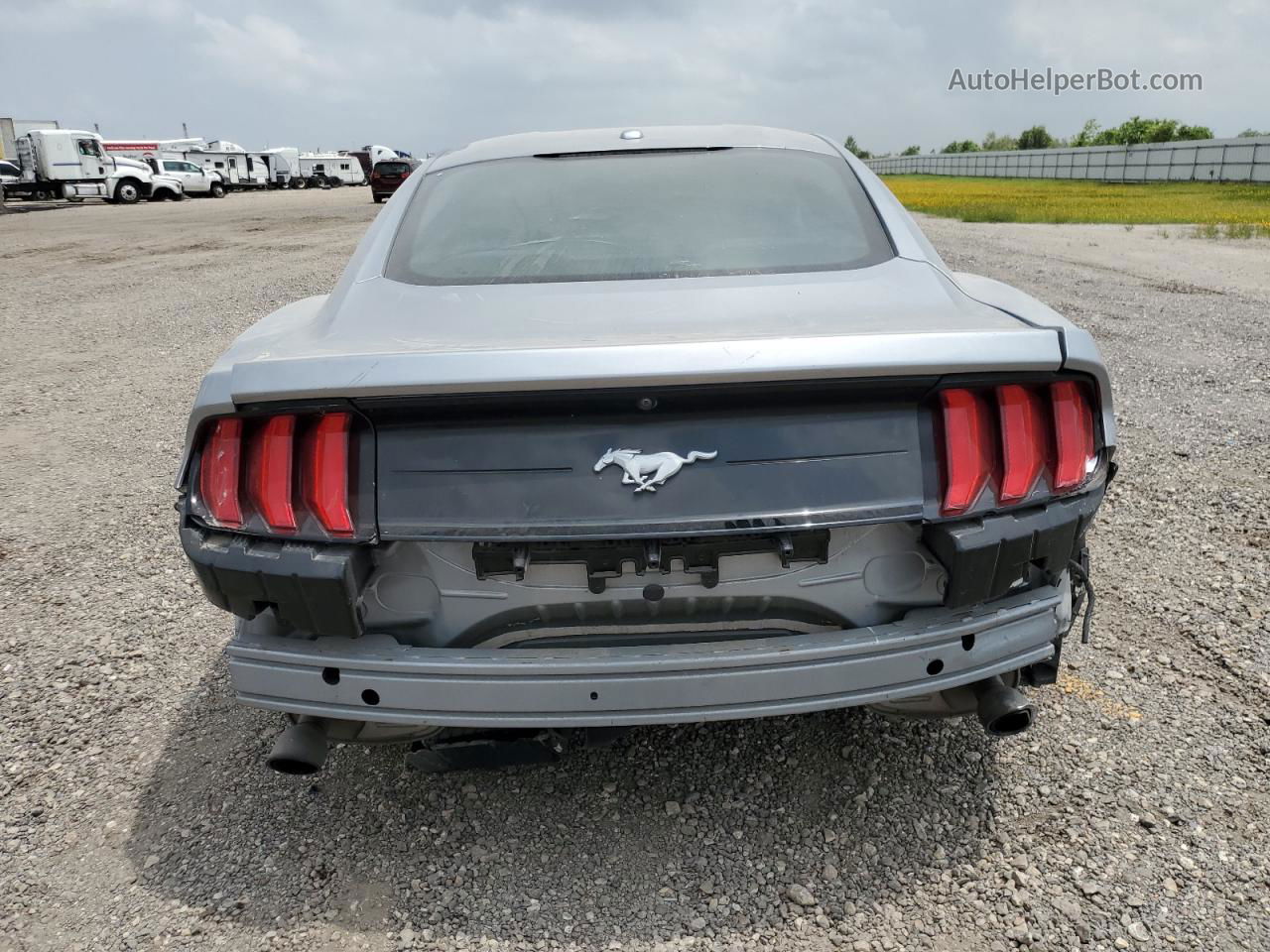 2020 Ford Mustang  Silver vin: 1FA6P8TH1L5130193