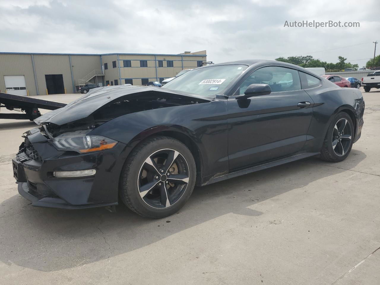 2020 Ford Mustang  Black vin: 1FA6P8TH1L5185372