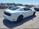 2015 Ford Mustang Ecoboost White vin: 1FA6P8TH2F5322615