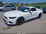 2015 Ford Mustang Ecoboost White vin: 1FA6P8TH2F5322615