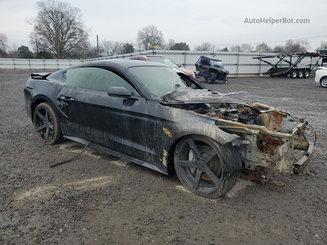 2015 Ford Mustang  Black vin: 1FA6P8TH2F5325126