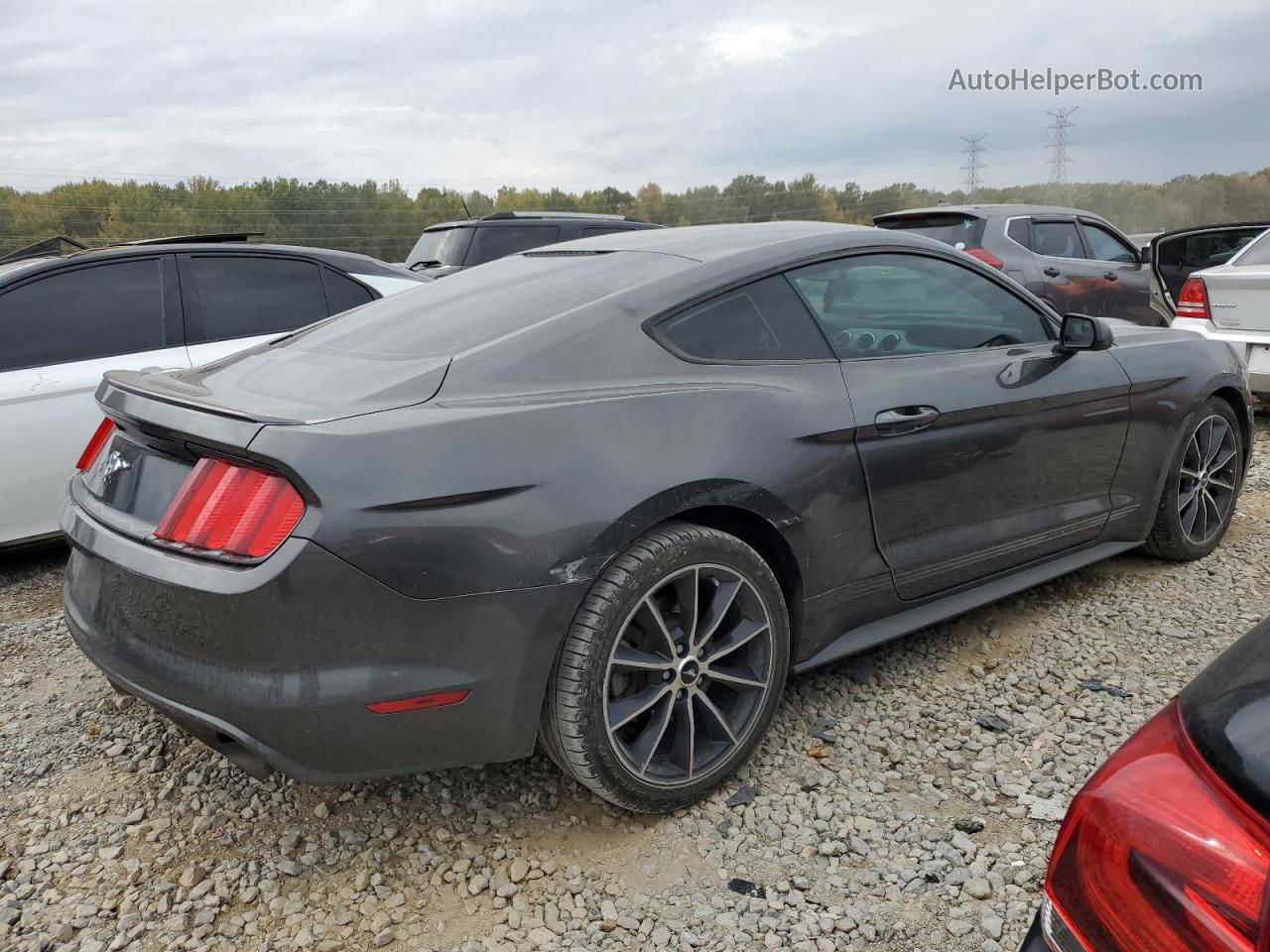 2015 Ford Mustang  Gray vin: 1FA6P8TH2F5337258